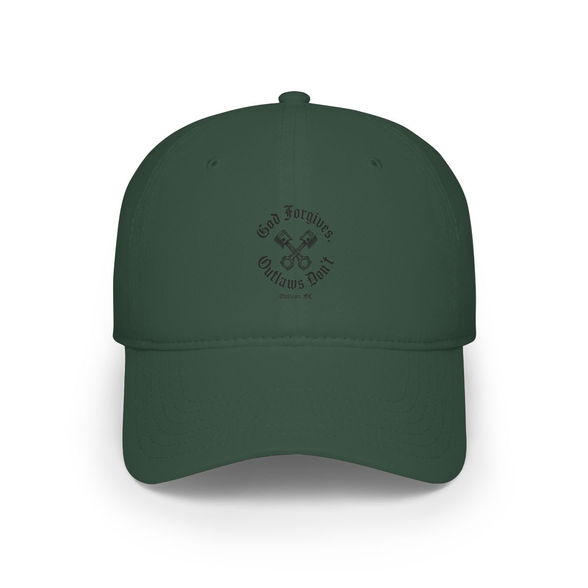 Outlaws MC "God Forgives, Outlaws Don" Hat - alternate angle 4, merchandise