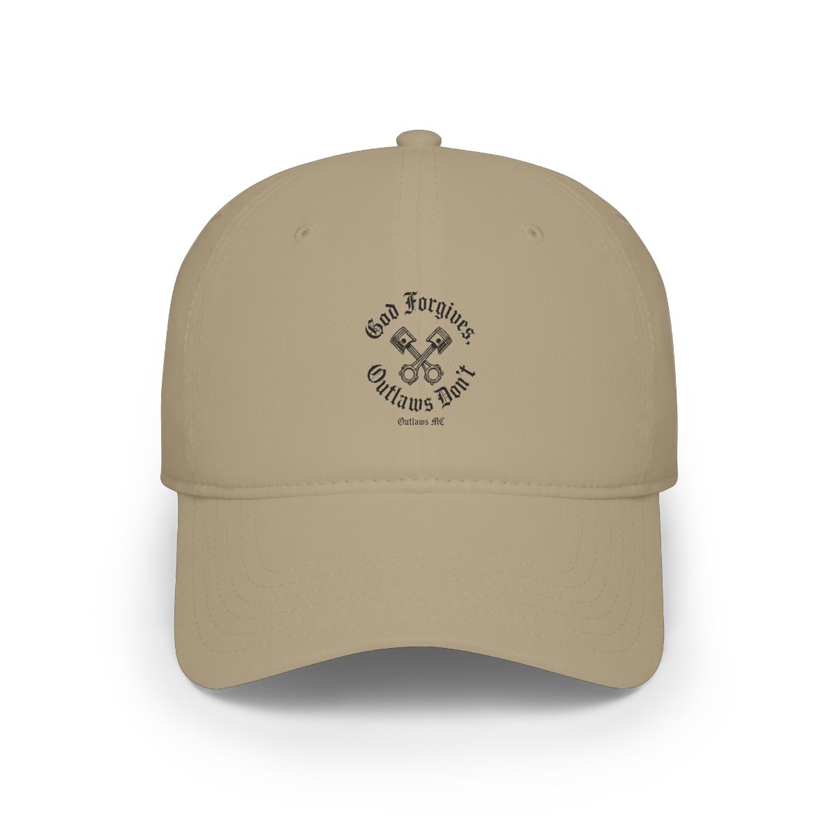 Outlaws MC "God Forgives, Outlaws Don" Hat - alternate angle 3, merchandise