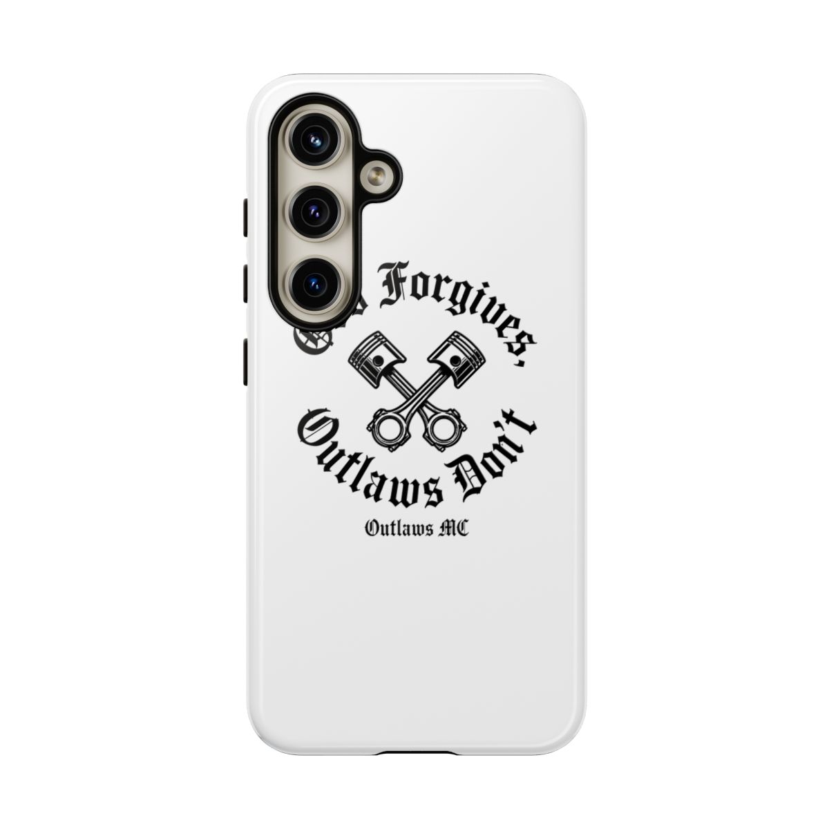 Outlaws MC "God Forgives, Outlaws Don" Phone Case - alternate angle 3, merchandise