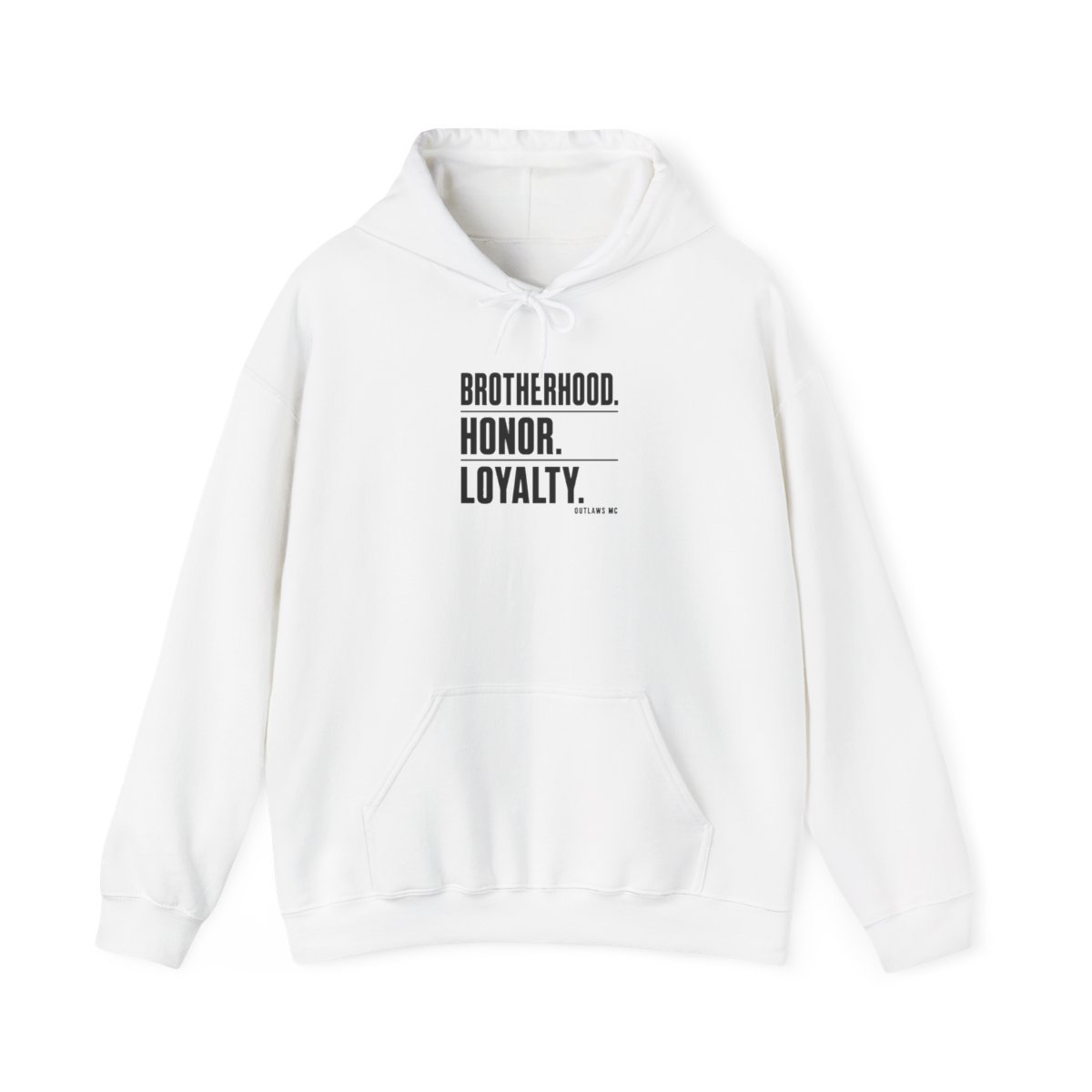 Outlaws MC "Brotherhood. Honor. Loyalty." Hoodie - alternate angle 2, merchandise