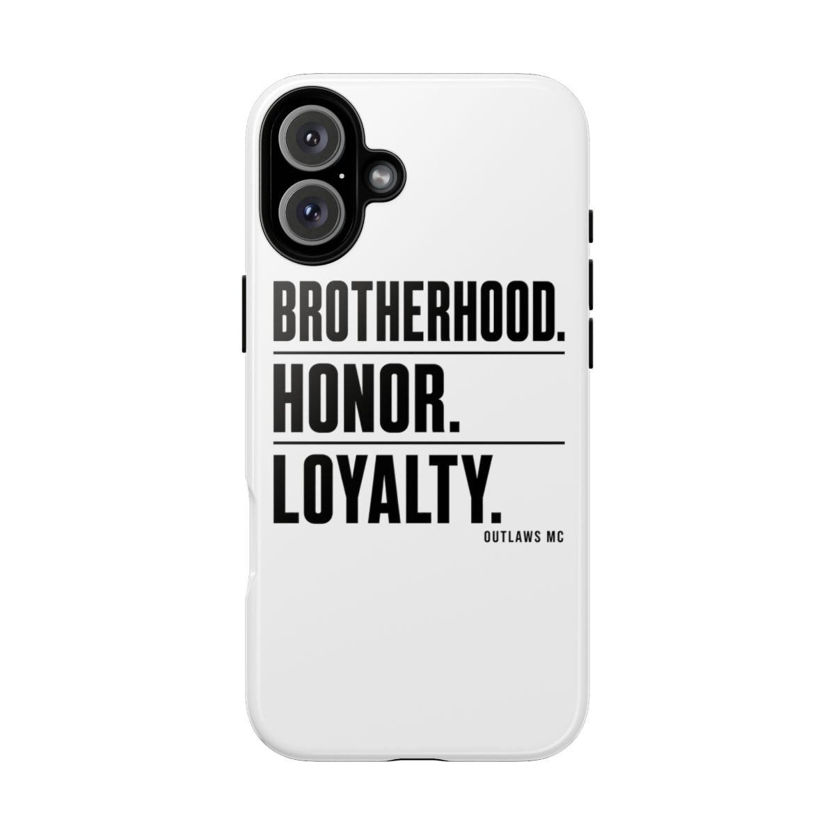 Outlaws MC "Brotherhood. Honor. Loyalty." Phone Case - alternate angle 4, merchandise