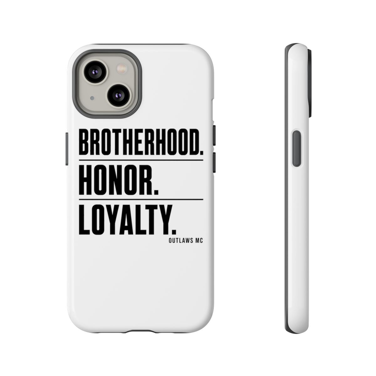 Outlaws MC "Brotherhood. Honor. Loyalty." Phone Case - alternate angle 3, merchandise