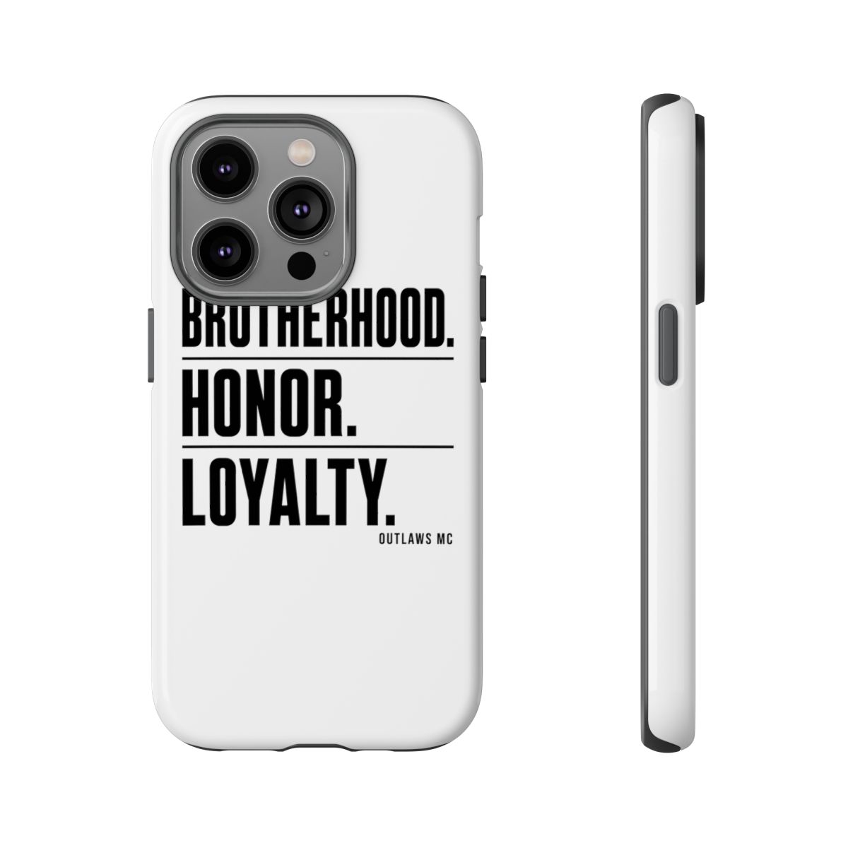 Outlaws MC "Brotherhood. Honor. Loyalty." Phone Case - alternate angle 4, merchandise