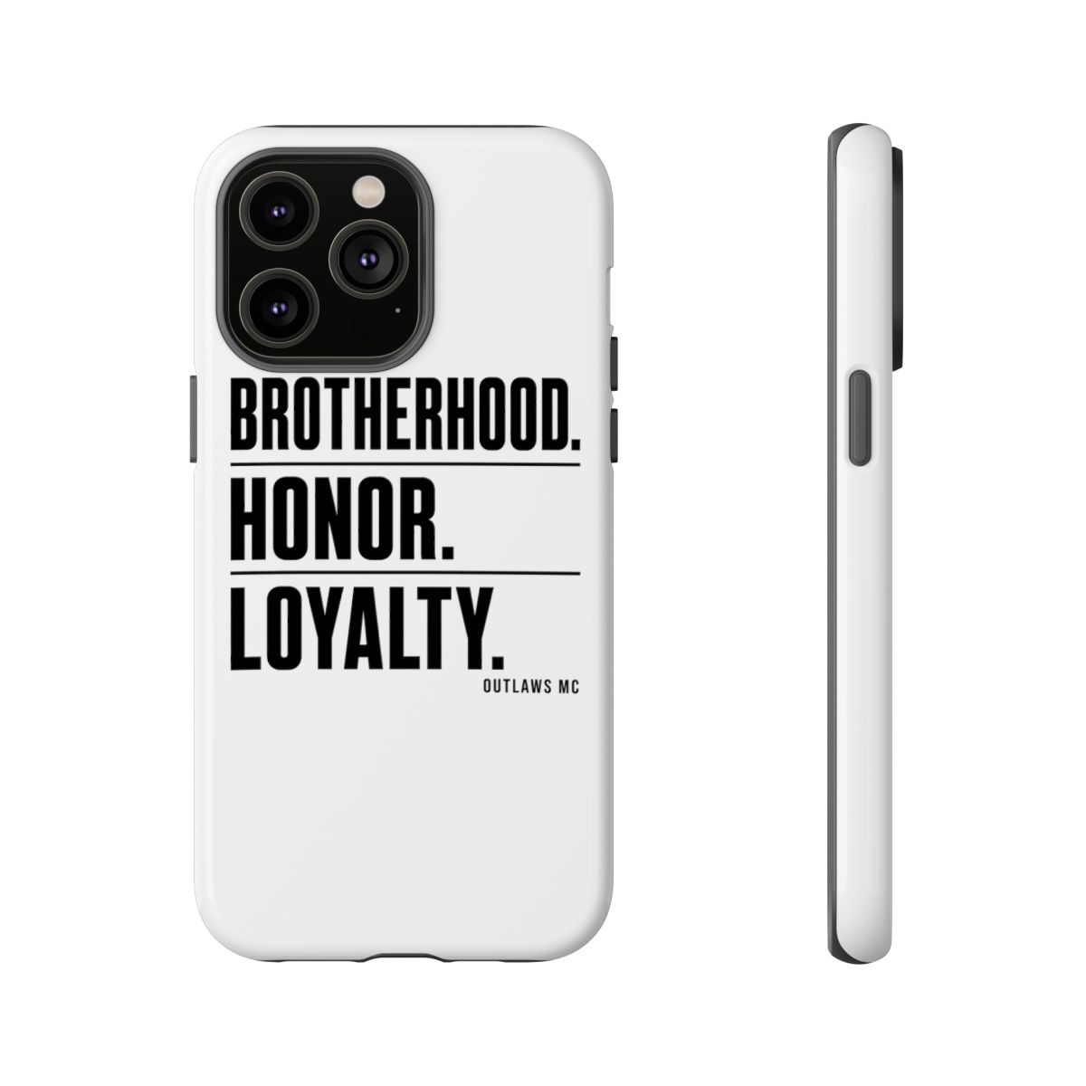 Outlaws MC "Brotherhood. Honor. Loyalty." Phone Case - alternate angle 1, merchandise