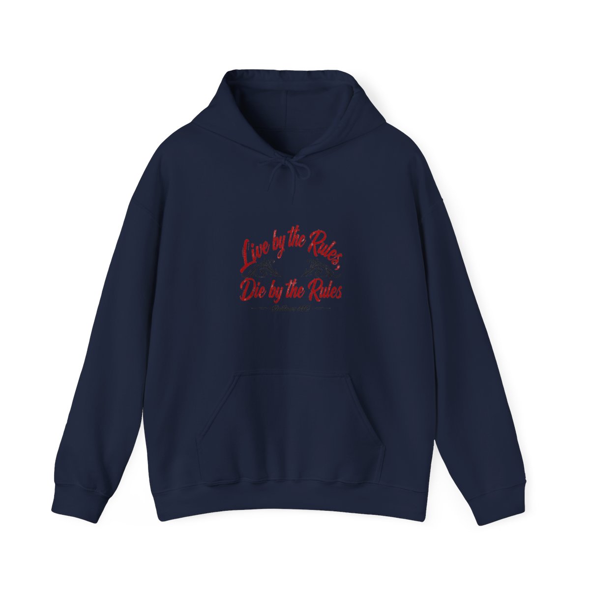 Outlaws MC "Live by the Rules, Die by the Rules" Hoodie