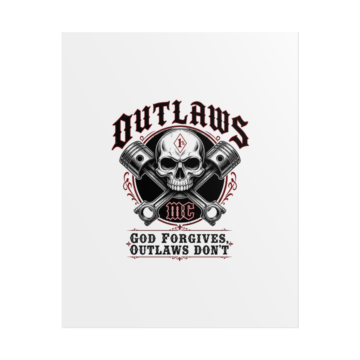 Outlaws MC "Charlie" Poster - Official Posters & Wall Art merchandise