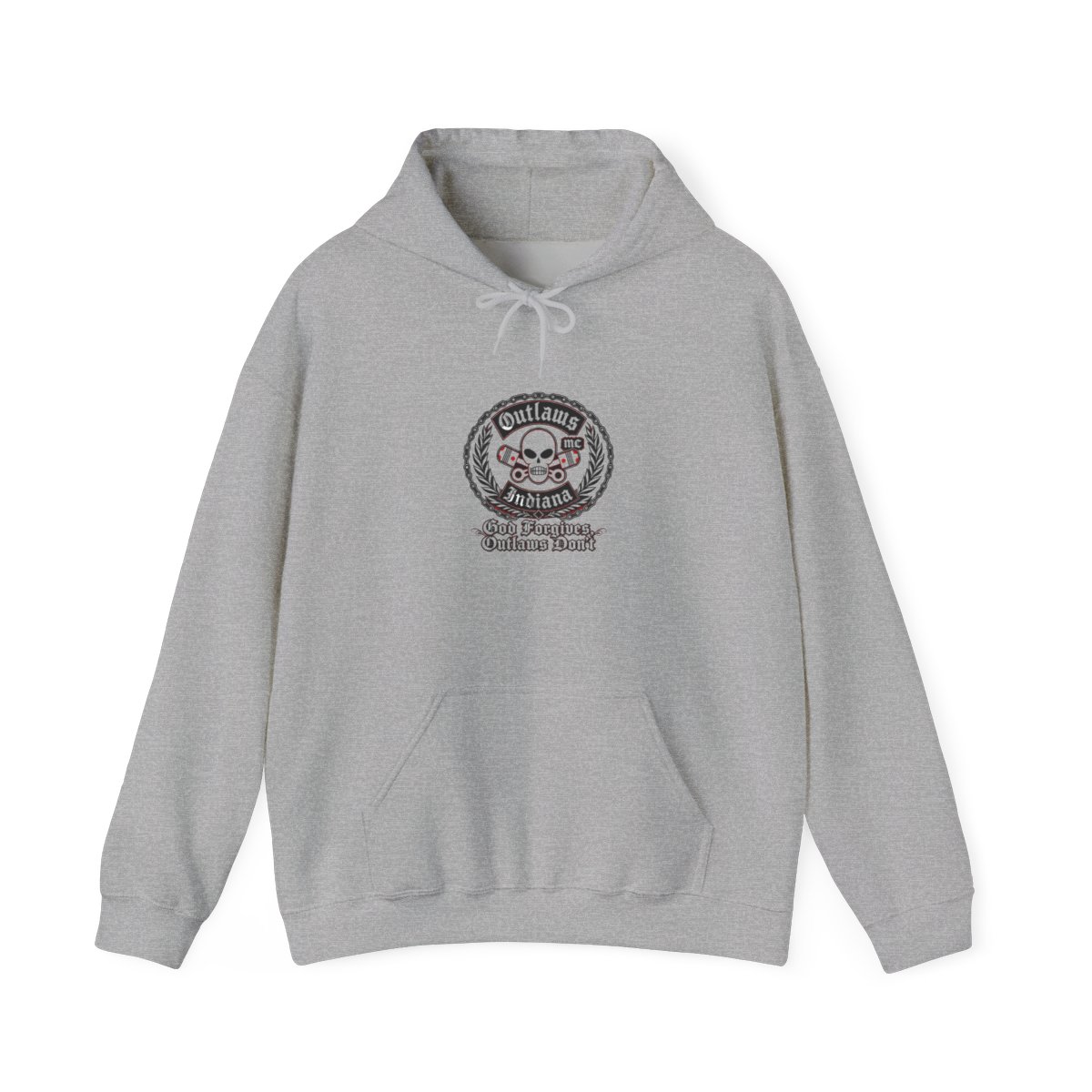Outlaws MC "Outlaws" Hoodie - alternate angle 2, merchandise