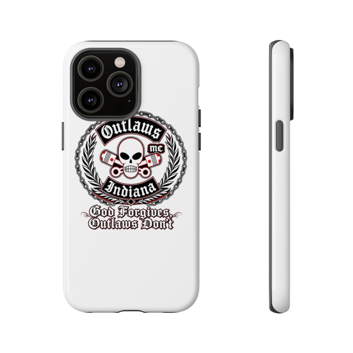 Outlaws MC "Outlaws" Phone Case - alternate angle 1, merchandise