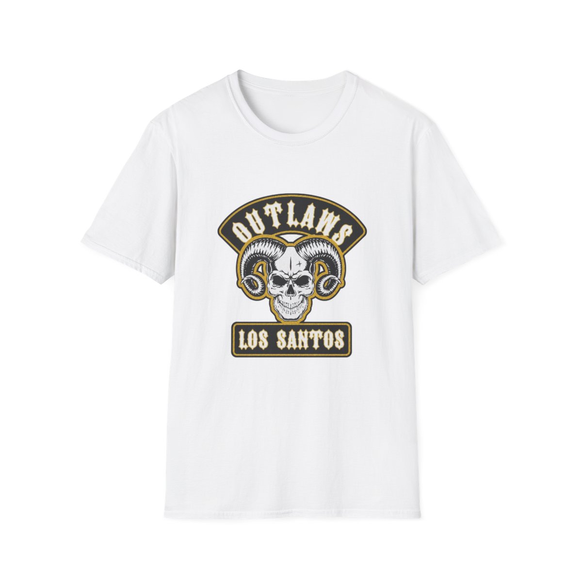 Outlaws Skull Ram Logo T-Shirt | Los Santos | Outlaws MC
